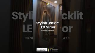 Stylish LED Mirror shorts bathroomdesign architecture homedecor bathroomdecor trending love [upl. by Almeida]