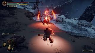 Fire Prelate boss fight  Elden Ring [upl. by Norrej]