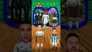 Zombies o Dinero Ronaldo vs Messi vs Vinicius vs Mbappé [upl. by Lucier403]