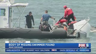 Body of missing swimmer recovered off Coronado coast [upl. by Scheer]