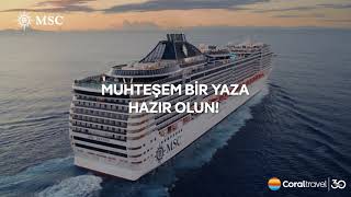 MSC Divina Gemisi ile Ege amp Akdeniz Turu  Coral Travel Türkiye [upl. by Eide]