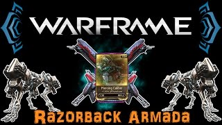 U204 Warframe  Razorback Armada  Quick Guide amp Rewards  N00blShowtek [upl. by Tteraj727]