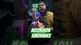 ACCORDION🪗EURODANCE cover remix music borshetskiy shorts [upl. by Labanna]