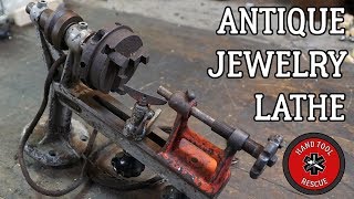 Antique Jewelry Lathe Restoration [upl. by Ruggiero]