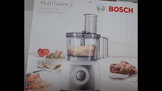 Bosch Multi Talent 3 I Bosch I MCM3200W I Multi Talent 3 I Kitchen I Raja ji ka kitchen [upl. by Lola621]