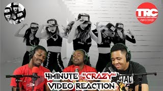 4Minute quotCrazyquot Music Video Reaction [upl. by Dahsraf]