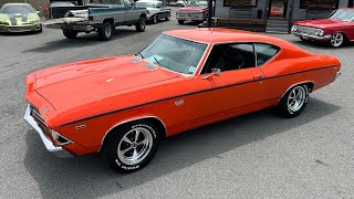 Test Drive 1969 Chevrolet Chevelle Big Block 396 SOLD FAST 34900 Maple Motors 2633 [upl. by Assilev]