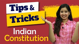 Tips and Tricks to remember Indian Constitution [upl. by Rome170]