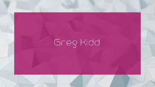 Greg Kidd  appearance [upl. by Airual697]