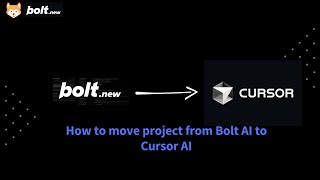 Akita Labs  Bolt To Cursor AI [upl. by Annazus]