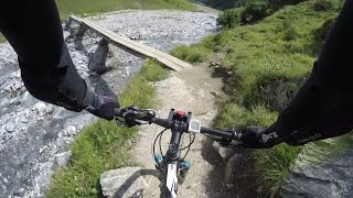 Short clip from my latest MTB Alpcross Transalp Maloja 4K Ultra HD [upl. by Weissberg]