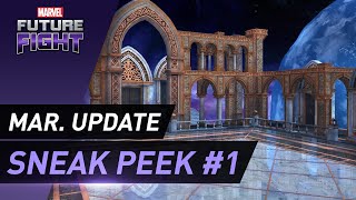 MARVEL Future Fight Mar Update Sneak Peek 1 [upl. by Tertius106]