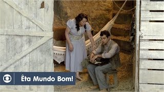 Êta Mundo Bom Capítulo 188 da novela quarta 24 de agosto na Globo [upl. by Nylanna]