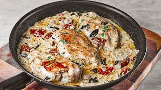 You have to try this creamy garlic sauce with chicken Delicious and easy to make [upl. by Ocisnarf]