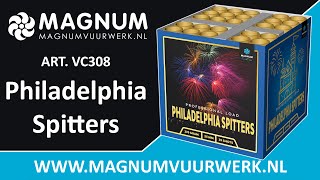 Art VC308 Philadelphia Spitters City Line Magnum Vuurwerk [upl. by Nahtnanhoj]