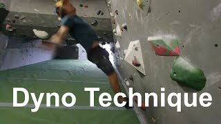 How to dyno 101  Climbing for beginners [upl. by Milinda858]