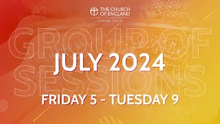 General Synod July 2024  Friday 5 [upl. by Yaresed]