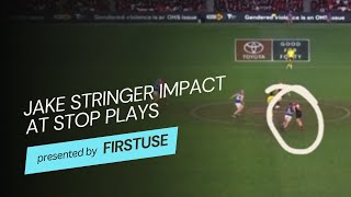 AFL Stop Plays Essendon Stringer [upl. by Noteek]