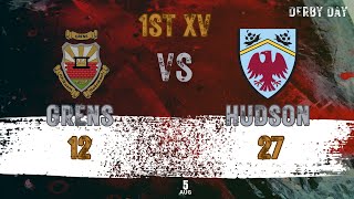 Grens 1st XV vs Hudson 1st XV  Rugby  5 Aug 2023 [upl. by Manheim]