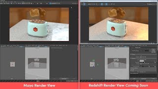 Redshift 25 Feature Preview Fast Maya IPR [upl. by Ginelle]