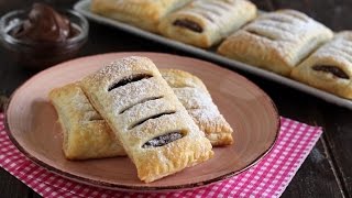 FAGOTTINI di PASTA SFOGLIA CON NUTELLA  Maria Grazia [upl. by French]