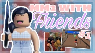 MURDER MYSTERY 2 PRIVATE SERVER FUN GAMEPLAY WITH FRIENDS 1 😨😀 [upl. by Solrac395]