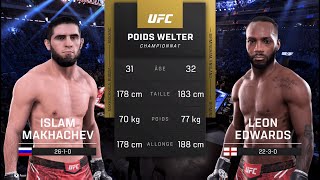 UFC Classic Islam Makhachev vs Leon Edwards  FULL FIGHT [upl. by Anawal]