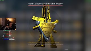 the oldest csgo trophy [upl. by Ardnovahs]