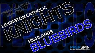 2014 KHSAA Class 4A State SemiFinals  Lexington Catholic at Highlands [upl. by Allekim]