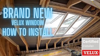 Brand New Velux 3 In 1  How to Install [upl. by Derfiniw]