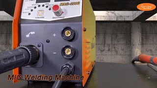 Gasless MIG Welding Machine AC220V Portable With IGBT Inverter [upl. by Hulburt]