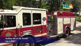 Poultney 4th of July Parade  July 4 2023 [upl. by Ford130]