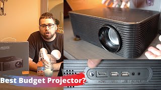 Apeman LC650 Projector Review Unboxing amp Demo  Under 250 [upl. by Oinegue]