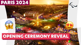 🇫🇷 Paris 2024 Opening Ceremony Reveal 😍  Paralympic Games [upl. by Lipson689]