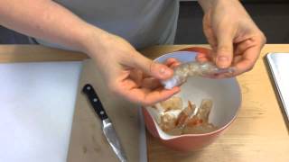 How to Peel amp Devein Shrimp [upl. by Argella688]