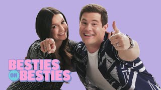 Adam Devine Admits To Nina Dobrev Hes Never Seen Vampire Diaries  Besties on Besties  Seventeen [upl. by Ilrahc904]