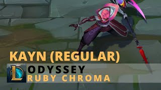 Odyssey Kayn Blue Pearl Chroma  League Of Legends [upl. by Proudfoot34]