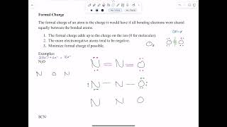 CHM 151 Day 23 Resonance and Formal Charge [upl. by Aiasi359]