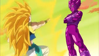 DB Super Ep 45 Gotenks SSJ3 vs Copy Vegeta [upl. by Ahselyt]