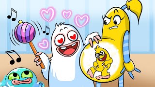 Hoola is Pregnant With a Cute Baby Mammott  My Singing Monsters Animation [upl. by Lorianne]