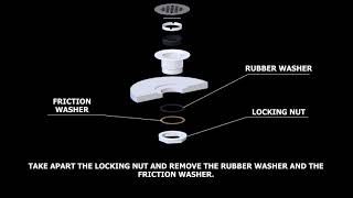 Streamline Shower Base Drain  Installation Tutorial [upl. by Jakob]