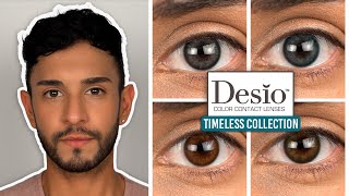 Desio Contact Lenses  Timeless Collection Review [upl. by Jim]