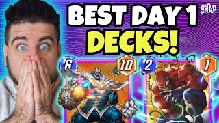 My Top 10 AWESOME DECKS To Play On Day 1 Of The NEW META  Top 100 Decks  Post 1115 OTA [upl. by Estrin97]