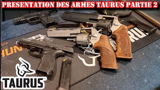 Visite du commercial Taurus  essais armes de poing Partie 22 [upl. by Einnhoj]