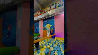 Trampoline park mini vlog minivlog funnyvideos fun vlog enjoy trending [upl. by Krall162]