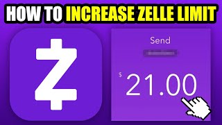 How To Increase Zelle Limit 2024 [upl. by Teuton]