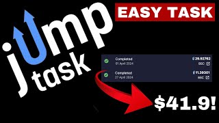 JumpTask  JumpTask Review  JumpTask Bonus Code 2024 JUMPTOKEN [upl. by Ellinnet934]