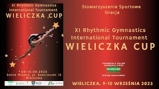 ZAPRASZAMY  910092023  WIELICZKA CUP 2023  XI MIĘDZYNARODOWY TURNIEJ W GIMNASTYCE ARTYSTYCZNEJ [upl. by Ifok]