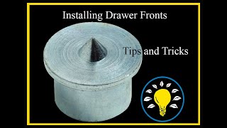 Installing Drawer Fronts  Tip 2 [upl. by Henigman]