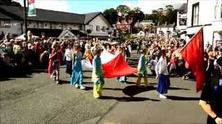 Llangollen International Musical Eisteddfod Parade of Nations 2014 [upl. by Radmen]